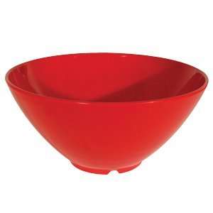  Red GET B 791 128 oz. Round Red Sensation Catering Bowl 