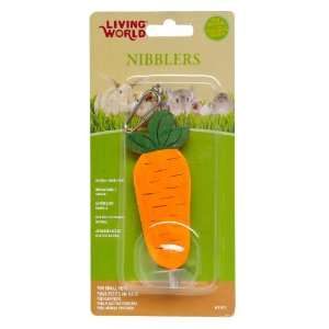  LW Nibblers, Wood Chews, Carrot on a Stick