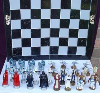 Old Star Wars mint chess set purchased in England Darth vader strom 