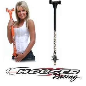  Houser Racing Steering Stem   Gloss Black 030614 
