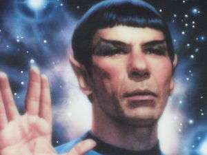 Hamilton Star Trek 25th Anniversary Spock Nimoy Plate  
