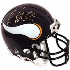  Signed Cris Carter Mini Helmet