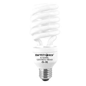   32 Watt 4100K Mini Spiral Compact Florescent Light Bulb, Cool White