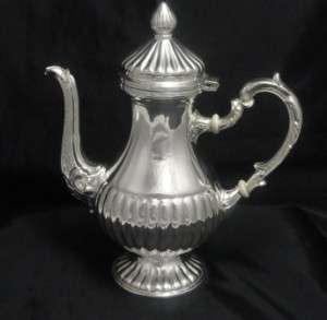 Camusso Sterling Silver Coffee Pot 9 1/4 inches  