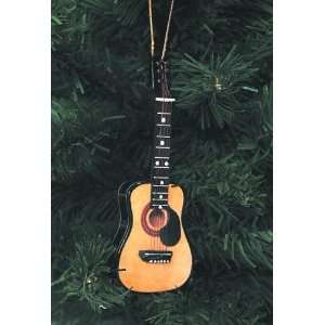  Steel String Guitar Christmas Ornament Musical 