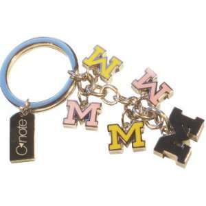  University of Michigan Stainless Steel Key Chain Jewelry