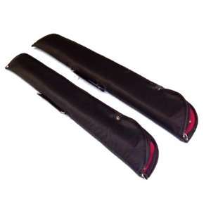 2 Padded Soft Sided Cue Cases   