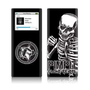  Music Skins MS PIMP20131 iPod Nano  2nd Gen  Pimpit  White 
