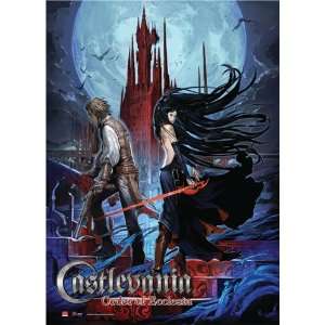  Castlevania Order of Ecclesia Wall Scroll Couple Toys 