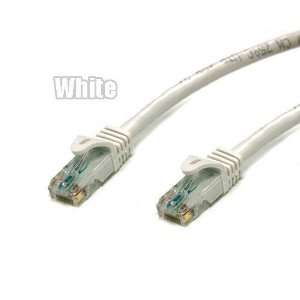  Cat 6 Enhanced 550MHz Patch Cables   3 Feet (White Colored 