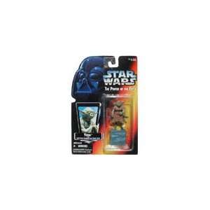  Star Wars   The Power of the Force   Yoda w/Jedi Trainer 