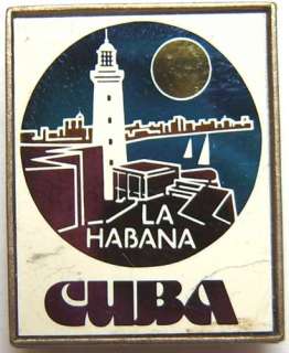 USSR Cuba badge Havana the capital of Cuba  