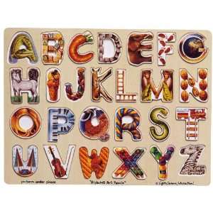  Wooden Alphabet Puzzle Toys & Games