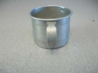 Vintage Aluminum Baby Cup with U.S Capital Building  