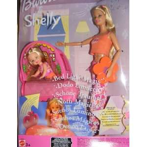  Barbie & Shelly (Kelly) Bed Light Magic 2003 Toys & Games