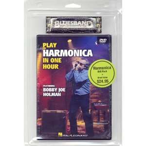  Play Harmonica Pack   Harmonica/DVD Package Musical 