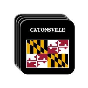  US State Flag   CATONSVILLE, Maryland (MD) Set of 4 Mini 
