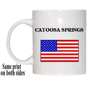  US Flag   Catoosa Springs, Georgia (GA) Mug Everything 