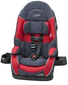 Evenflo Chase DLX Booster Car Seat, Mars  