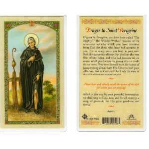  Saint/St. Peregrine Holy Card Patron of Cancer Everything 