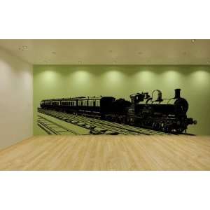  Huge Train Vinyl Wall Decal Sticker Graphic Mural By LKS 