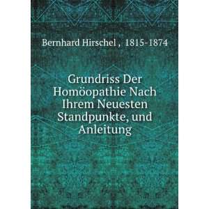   Standpunkte, und Anleitung 1815 1874 Bernhard Hirschel  Books