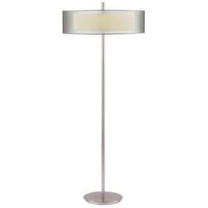 Puri Floor Lamp by Sonneman  R212881 Finish and Shade Satin Nickel 