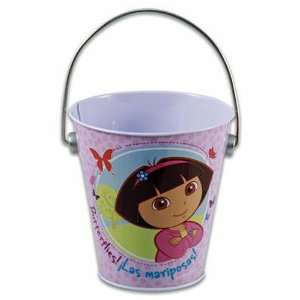  12 Pack Dora the Explorer Small Tin Buckets Toys & Games