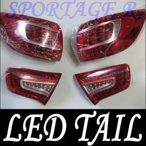 LED Rear Tail Light Lamp Assembly 4p For 11 12 KIA Sportage R  