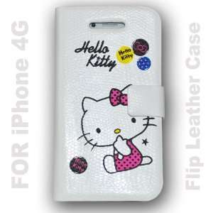  Hello Kitty Flip Leather Case Hard Case Cover for Apple 