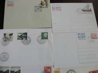 SWEDEN nice hoard of 140 covers mostly FDC worth a look  