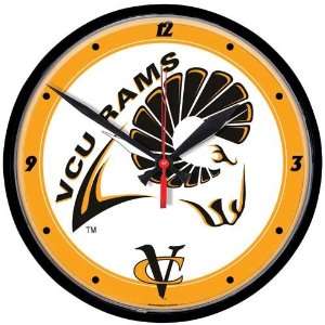  VCU Rams Round Wall Clock