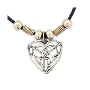  Earth Spirit Necklace   Celtic Heart