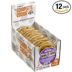   The Complete Cookie, Oatmeal Raisin, 4 Ounce Cookies (Pack of 12