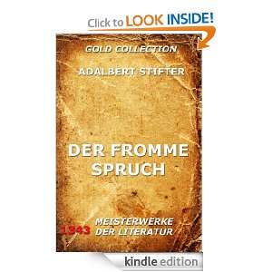 Der fromme Spruch (Kommentierte Gold Collection) (German Edition 