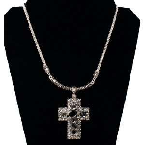  Katwalk Divaz Gem Stone Cross Necklace Jewelry