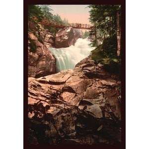  Vintage Art Cerisy Waterfall   19825 7