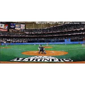 Good Sports Art Seattle Mariners Mariners Playoff Payoff Limited 
