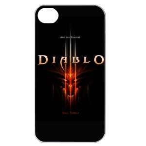 NEW Diablo 3 Logo iPhone 4 or 4S Hard Plastic Case Cover  