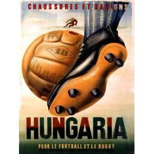  Hungary Hungaria Central Europe Football Rugby Sport 16 X 