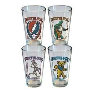  Greatful Dead Icons Pint Set