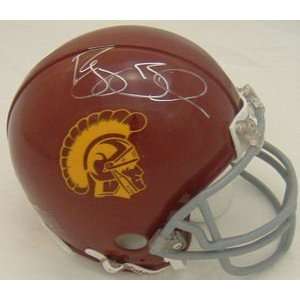  New Reggie Bush SIGNED USC Trojans Mini Helmet Sports 