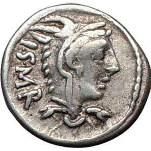 Roman Republic L Thorius Balbus Juno ProtectressGoddess BULL Ancient 