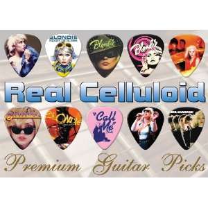  Blondie Premium Guitar Picks X 10 (TR) Musical 