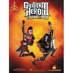  Hal Leonard Guitar Hero 3 Guitar Tab Songbook Musical 
