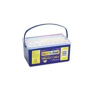  Jumbo Sidewalk Washable Chalk   52 Pieces per Container 