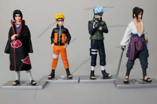 The Package includes a set of 4 figures Itachi Uchiha, Naruto 
