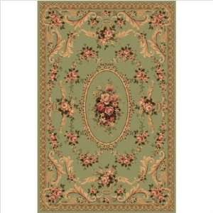 Nobility 2554 Green Transitional Rug Size 23 x 39  