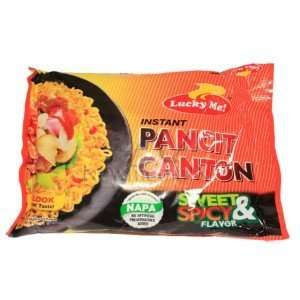 Lucky Me Pancit Canton Chow Mein (Sweet and Spicy) (Pack of 10 