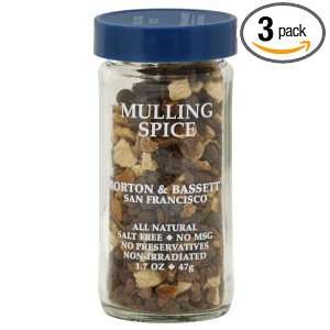 Morton & Bassett Mulling Spice, 1.7 Ounce Jars (Pack of 3)  